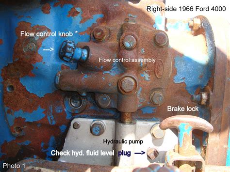 Jul 19, 2017 Posts 8659. . Where do you check the hydraulic oil on a 4000 ford tractor
